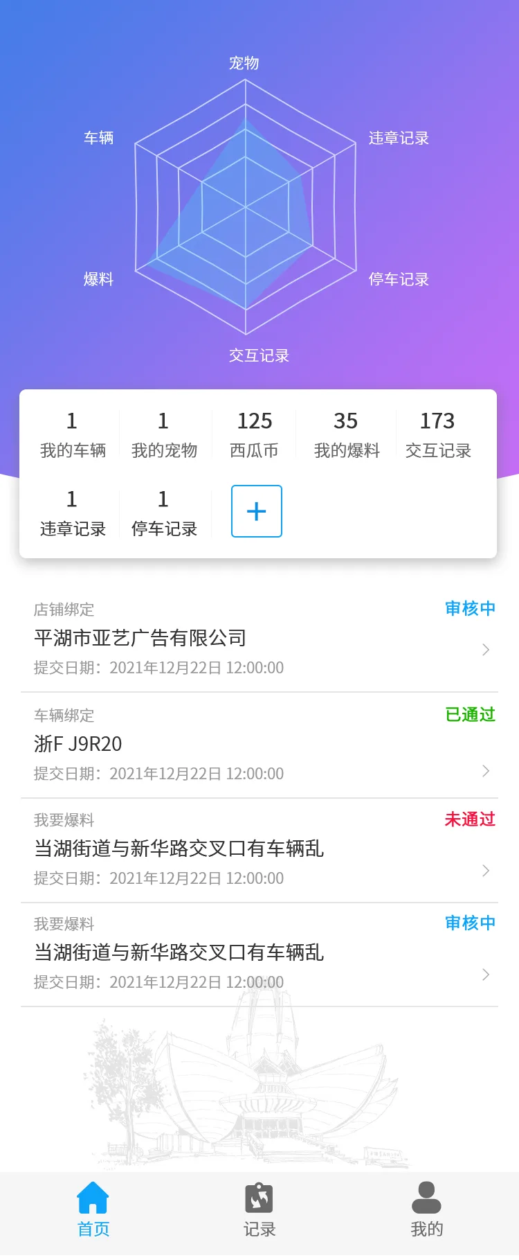 记录